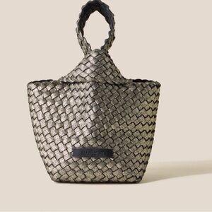 Naghedi Kyoto Woven Tote Clutch Bag